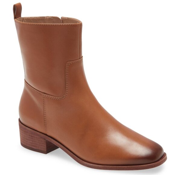 Botkier | Shoes | Botkier Ramona Leather Boots | Poshmark NEW Botkier Ramona Brown Mid Shaft Leather Boots Size 6.5